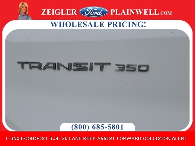 2023 Ford Transit-350 Base MEDIUM ROOF 148" WHEELBASE ECOBOOST 3.5L V6 GTDi